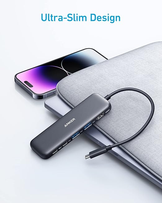 Anker 332 USB-C Hub (5-in-1, 4K)