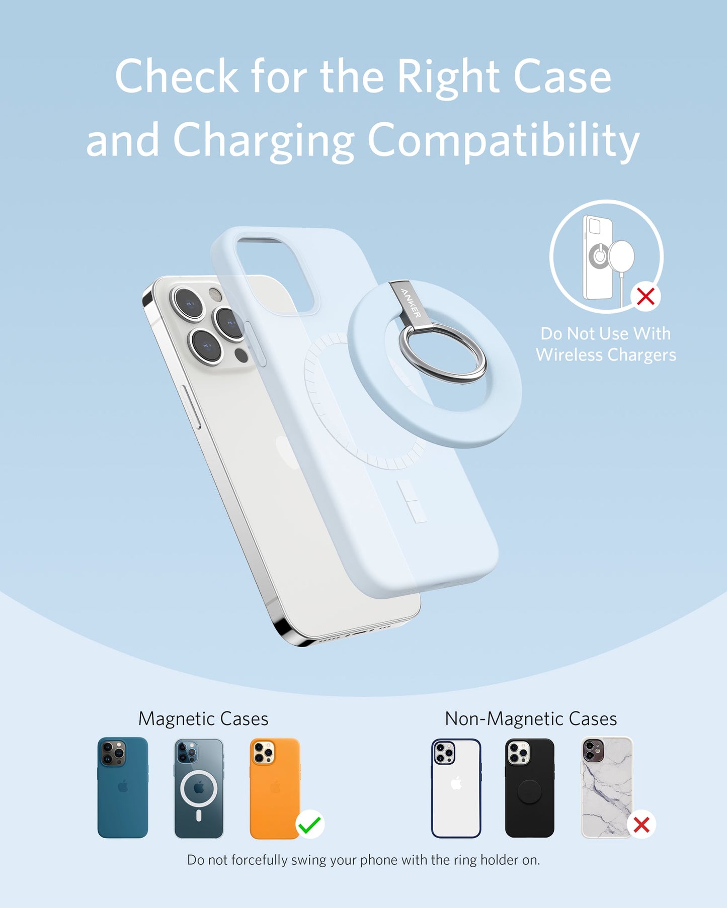 Anker <b>610</b> Magnetic Phone Grip (MagGo)