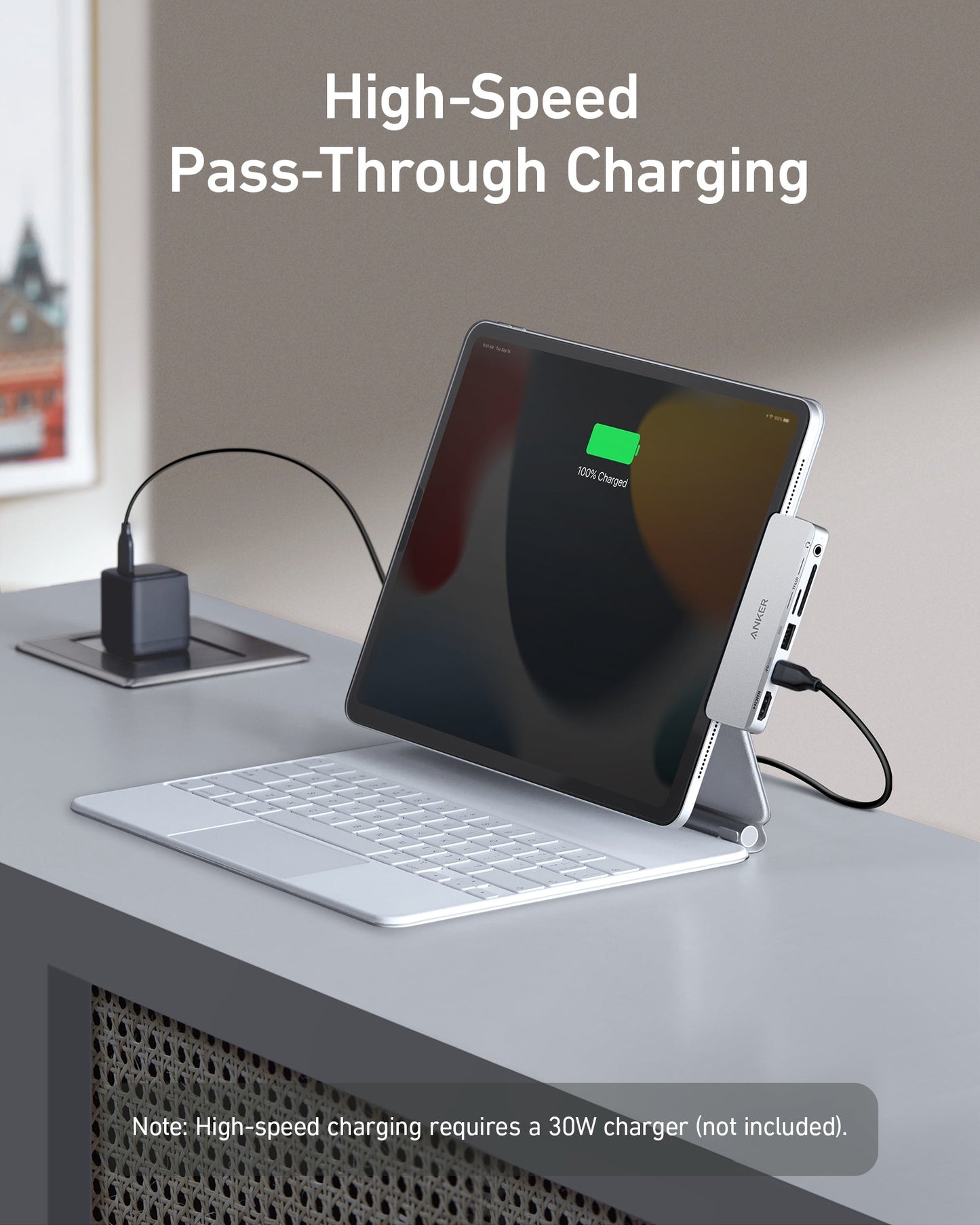 Anker <b>541</b> USB-C Hub (6-in-1, for iPad)