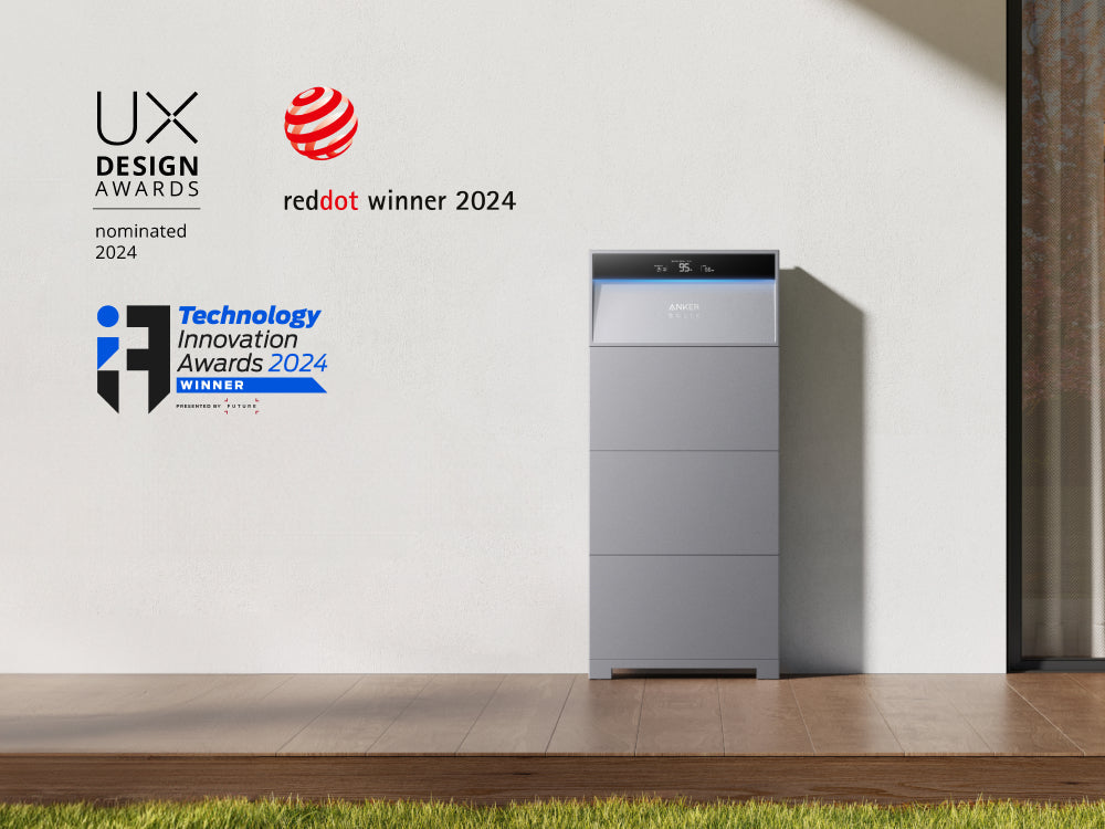 Anker SOLIX X1 Energy Storage System Secures Prestigious Design Awards