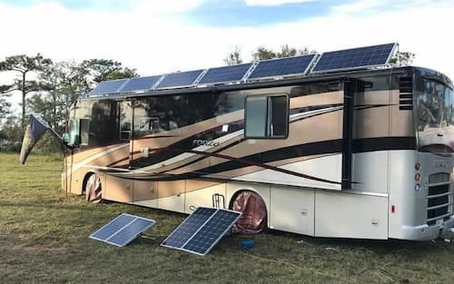 RV Solar Power: Can You Live   Comfortably with 200 Watts?
