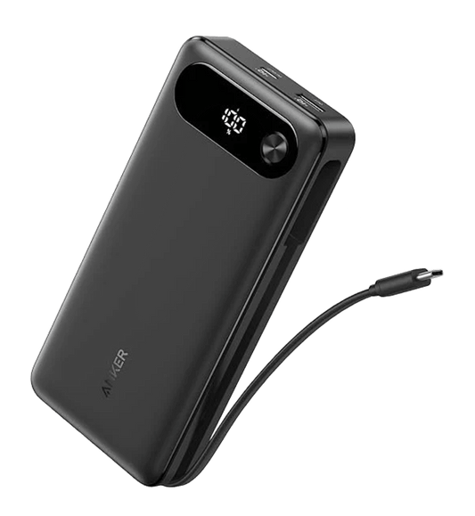 Anker Power Bank (20K, 87W, Built-In USB-C Cable)