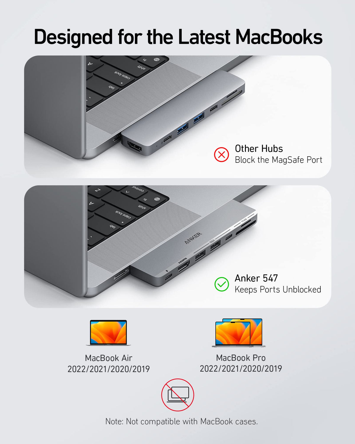 Anker &lt;b&gt;547&lt;/b&gt; USB-C Hub (7-in-2, for MacBook)