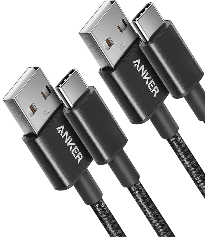 Anker USB C Cable (2-Pack, 91cm)
