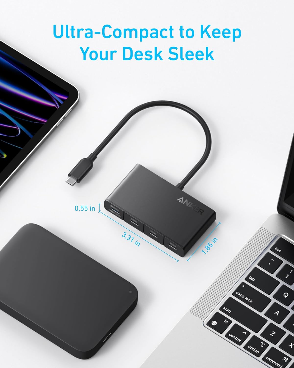 Anker 4K USB-C Display Hub (4-in-1)