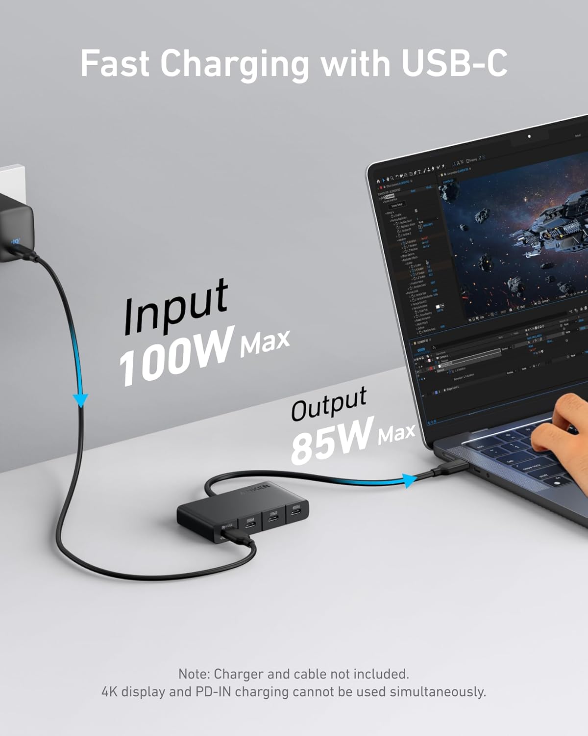 Anker 4K USB-C Display Hub (4-in-1)