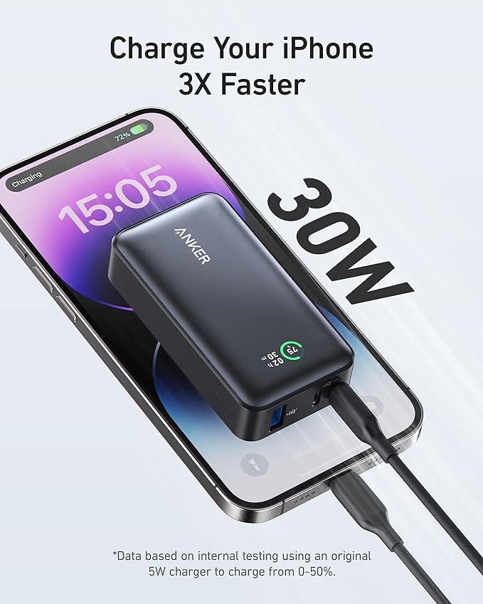 Anker 533 Power Bank(PowerCore 30W）