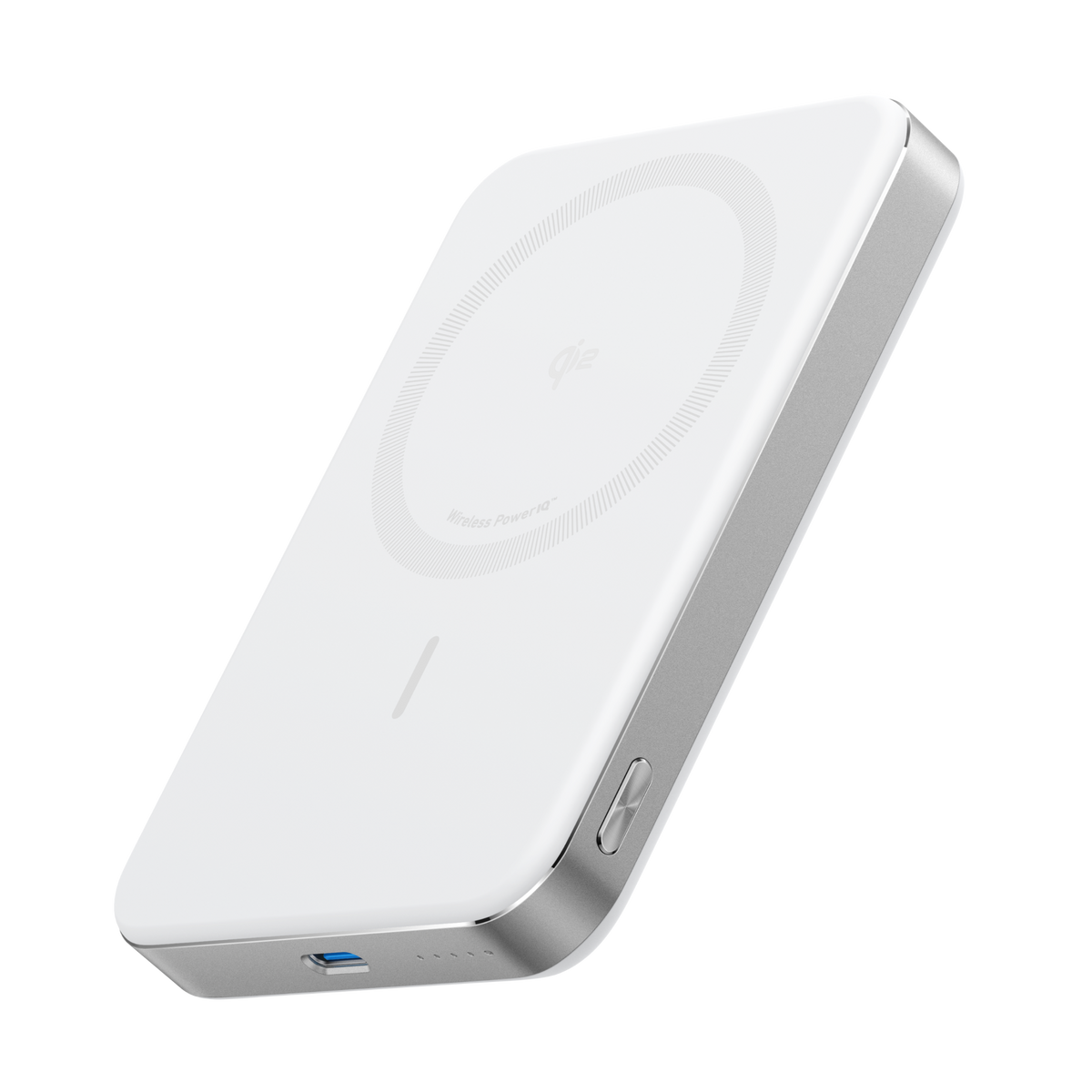 Anker MagGo Power Bank, Ultra-Slim 10,000mAh, Qi2 15W Ultra-Fast MagSafe