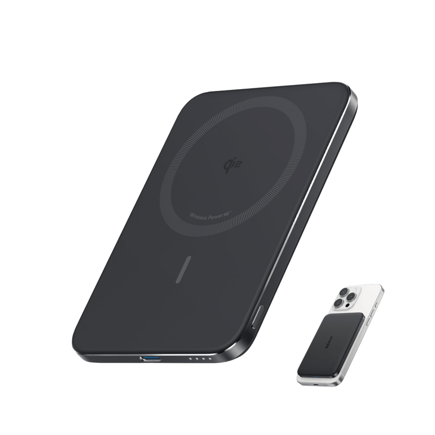 Anker MagGo Power Bank (5K, Ultra-Slim 122-Gram, MagSafe)