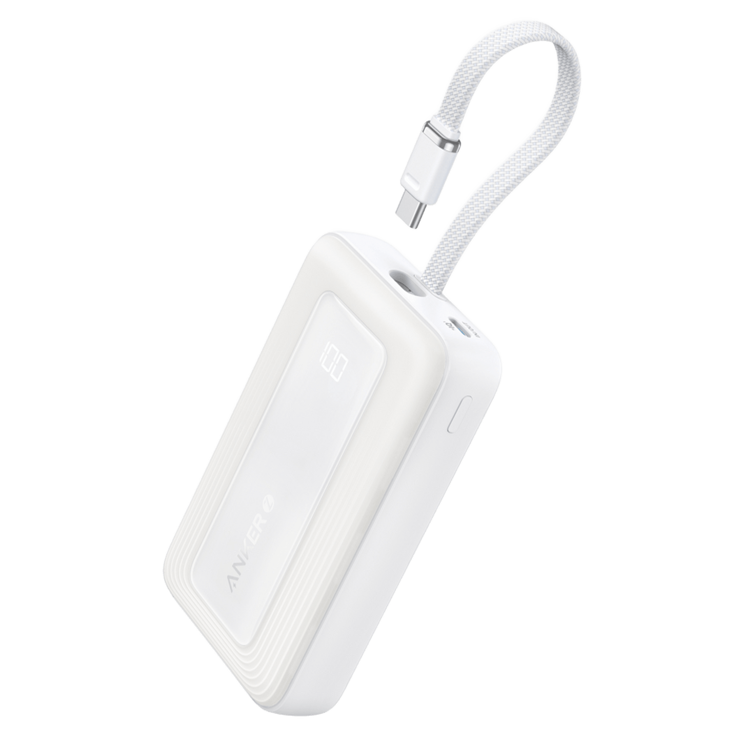 Anker Zolo Power Bank(10,000 mAh, Built-in USB-C Cable)