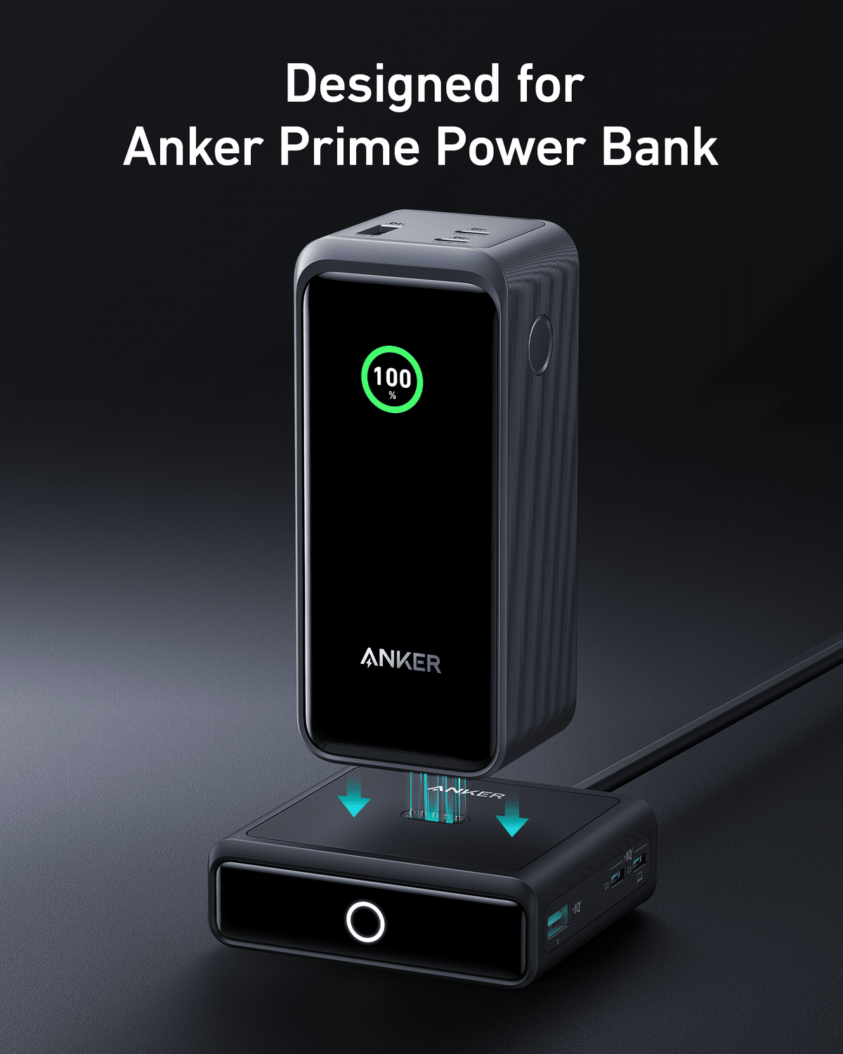 Anker Prime 20,000mAh Power Bank (200W) and 100W Charging Base