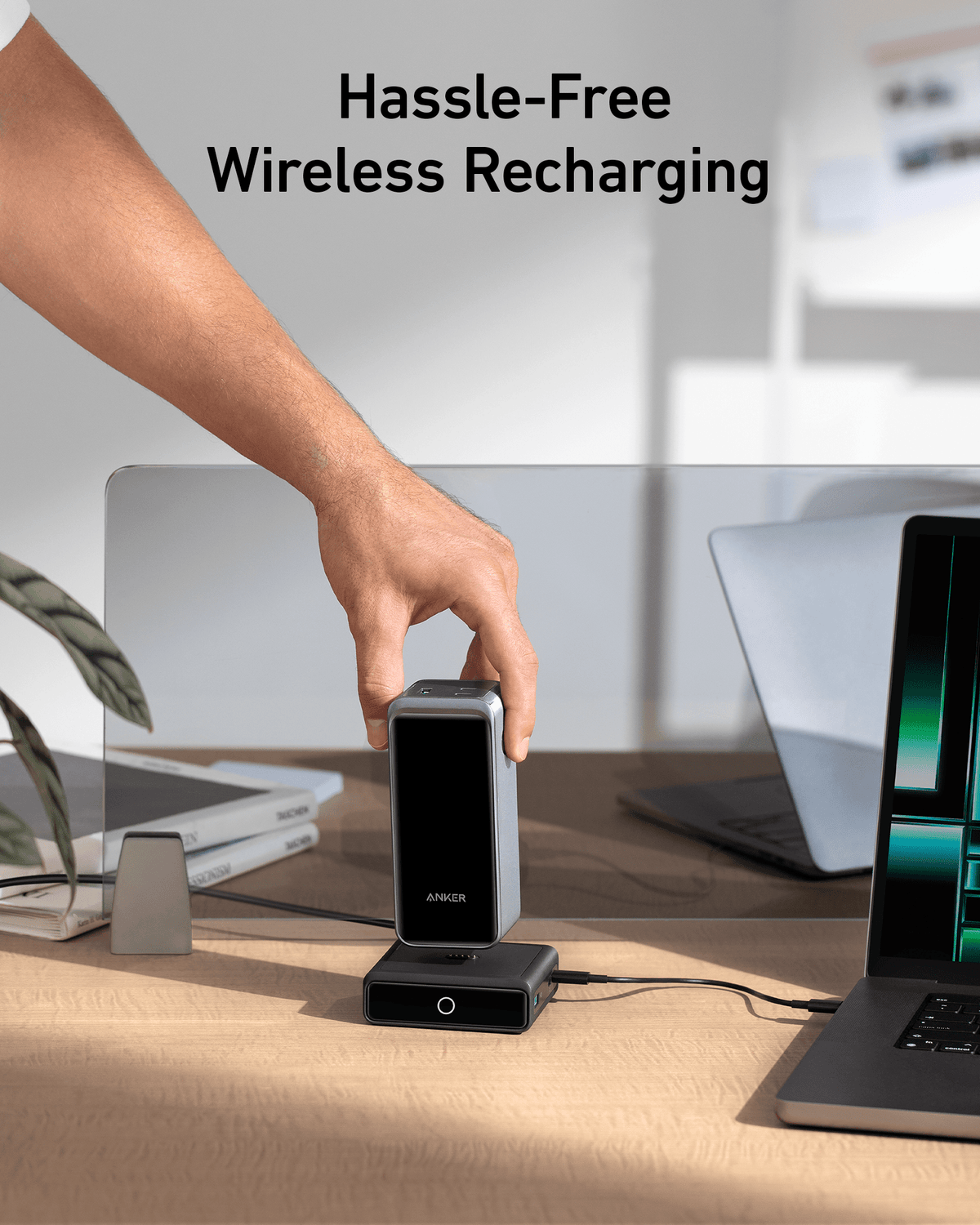 Anker Prime 20,000mAh Power Bank (200W) and 100W Charging Base