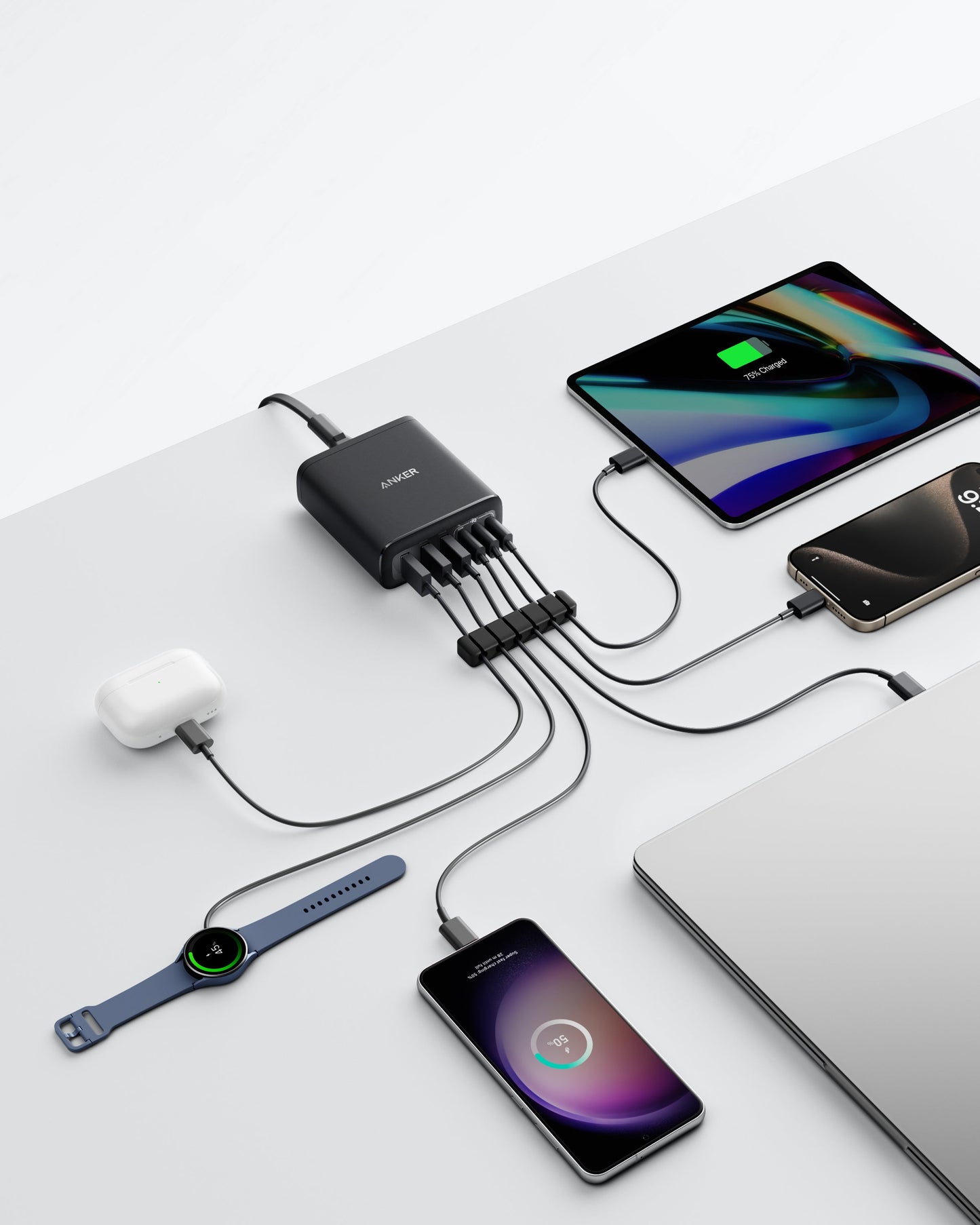 Anker Desktop Charger (112W, 6 Ports)