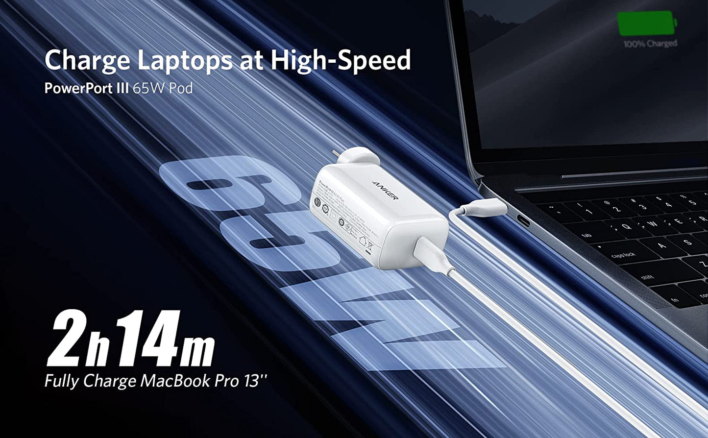 Anker PowerPort III Pod 65W Charger