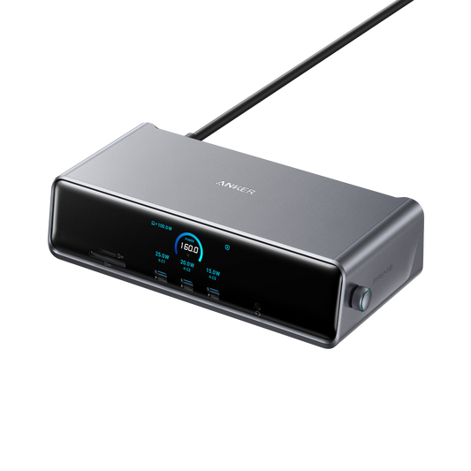 Anker Prime Docking Station (14-in-1, Triple Display, DisplayLink) with DL7400