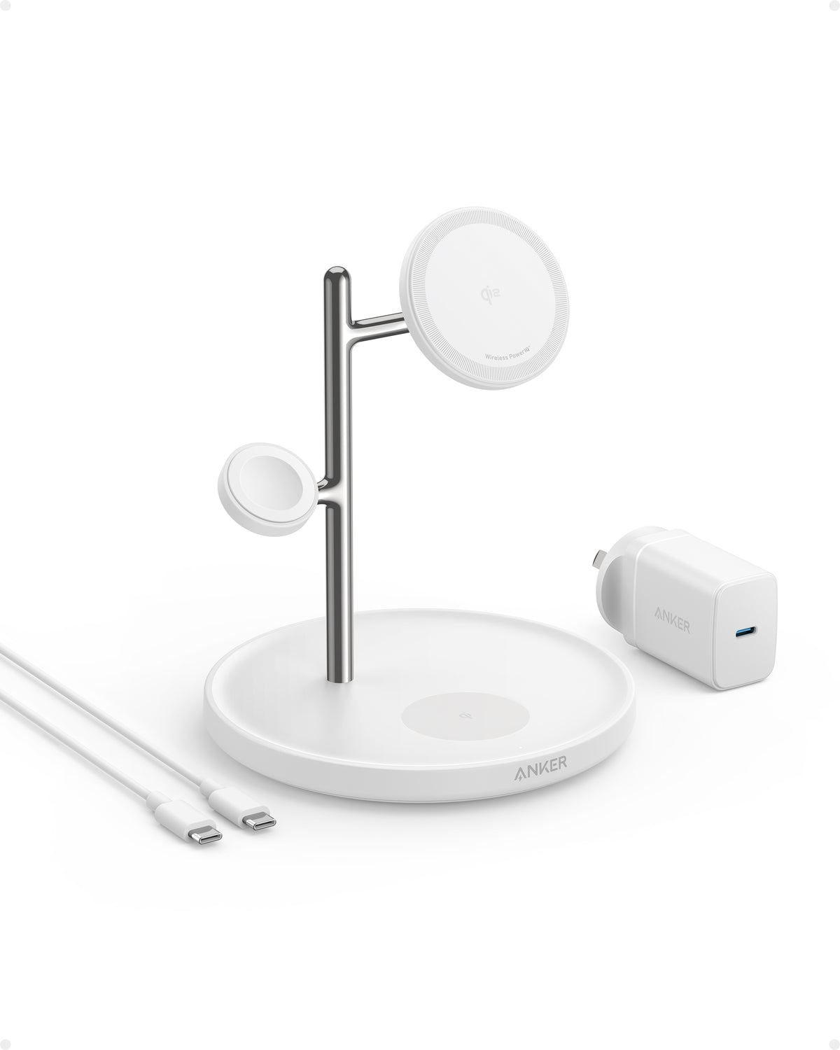 Anker MagGo Wireless Charging Station (3-in-1 Stand)