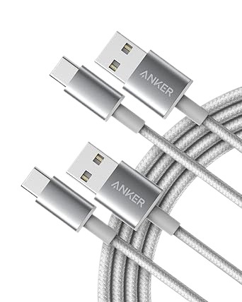 Premium Double-Braided Nylon USB-C to USB-A Cable