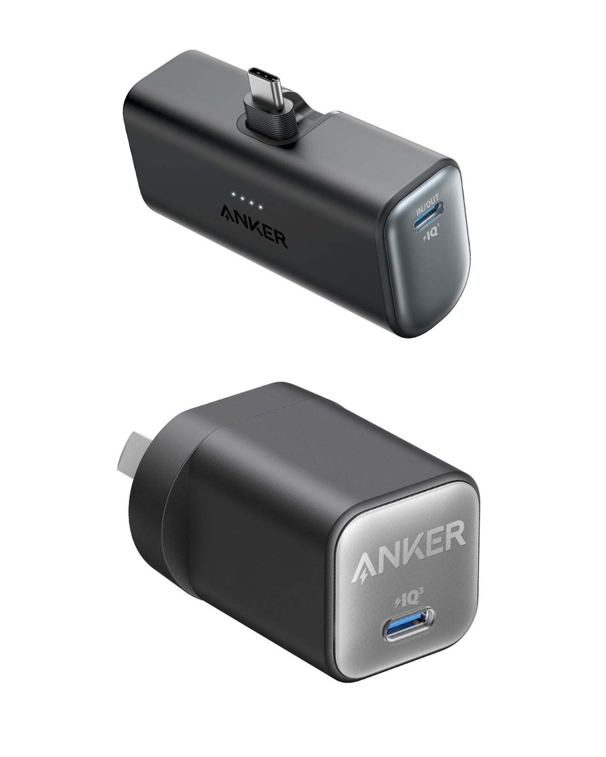 Anker Nano Power Bank and Anker 511 Charger (Nano 3, 30W)
