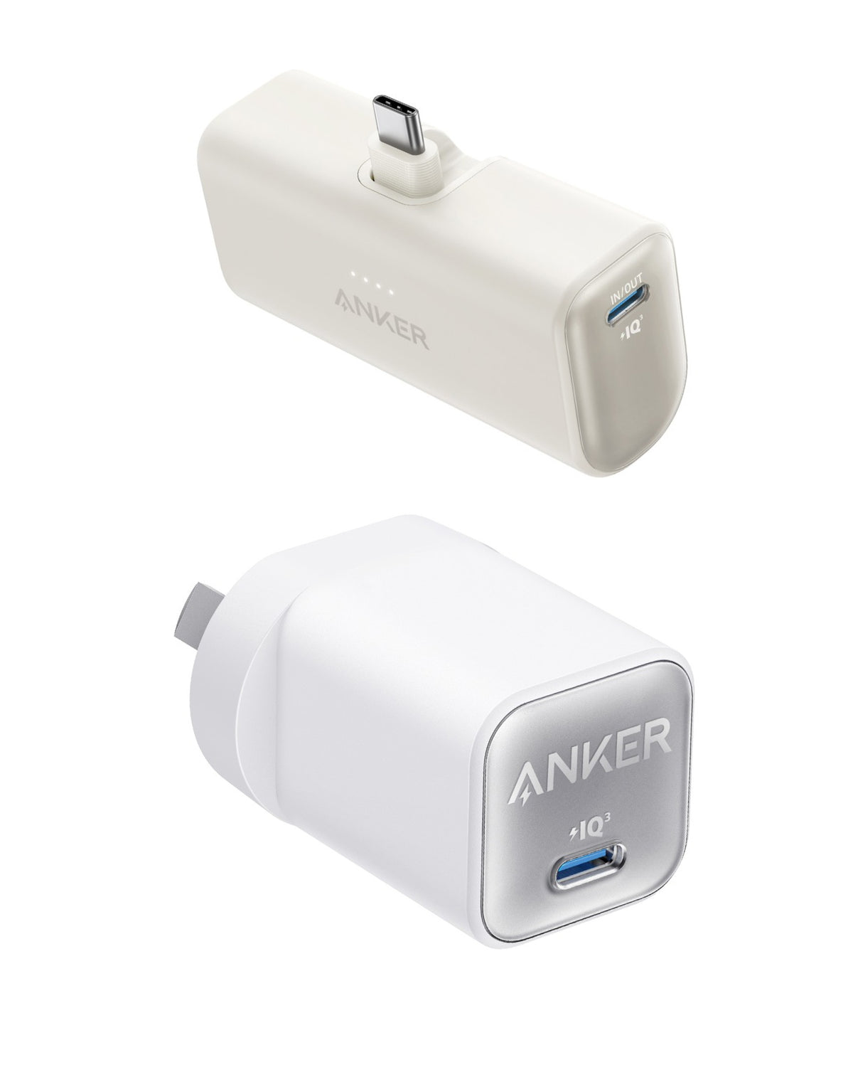 Anker Nano Power Bank and Anker 511 Charger (Nano 3, 30W)