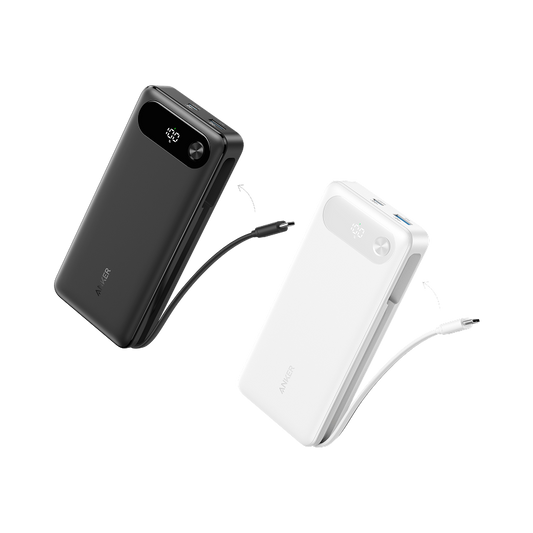 2 × Anker Power Bank (20K, 87W, Built-In USB-C Cable)