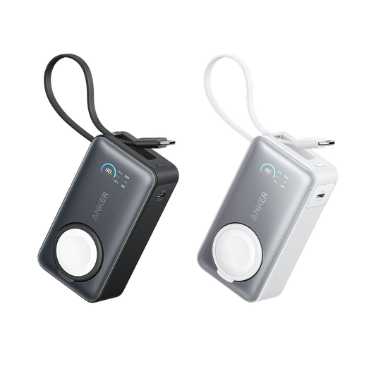 2 × Anker MagGo Power Bank (10K, 35W, For Apple Watch)