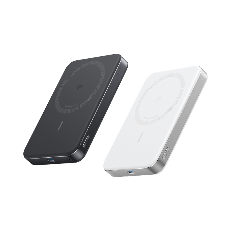2 × Anker MagGo Power Bank, Ultra-Slim 10,000mAh MagSafe