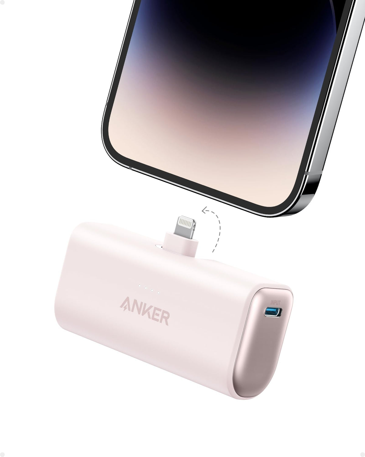 Anker Nano Power Bank (12W, Built-In Lightning Connector)