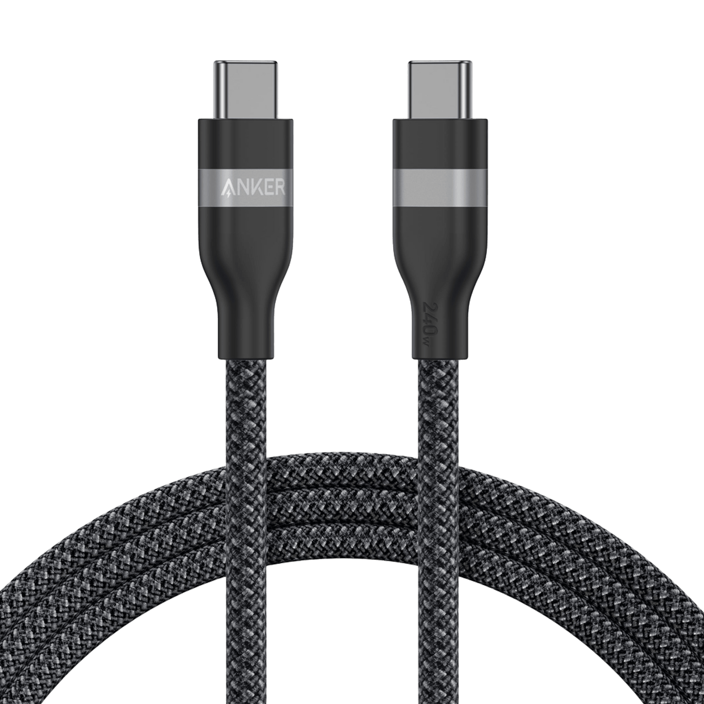 Anker USB-C to USB-C Cable (240W, Upcycled-Braided)