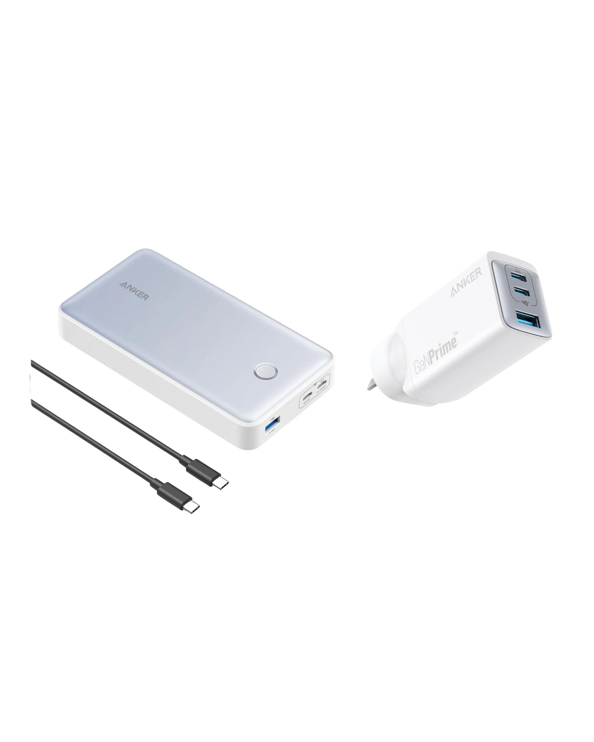 Anker &lt;b&gt;537&lt;/b&gt; Power Bank (PowerCore 24K for Laptop) and Anker &lt;b&gt;735&lt;/b&gt; Charger (GaNPrime 65W)