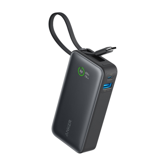 Anker Nano Power Bank (30W, Built-In USB-C Cable)