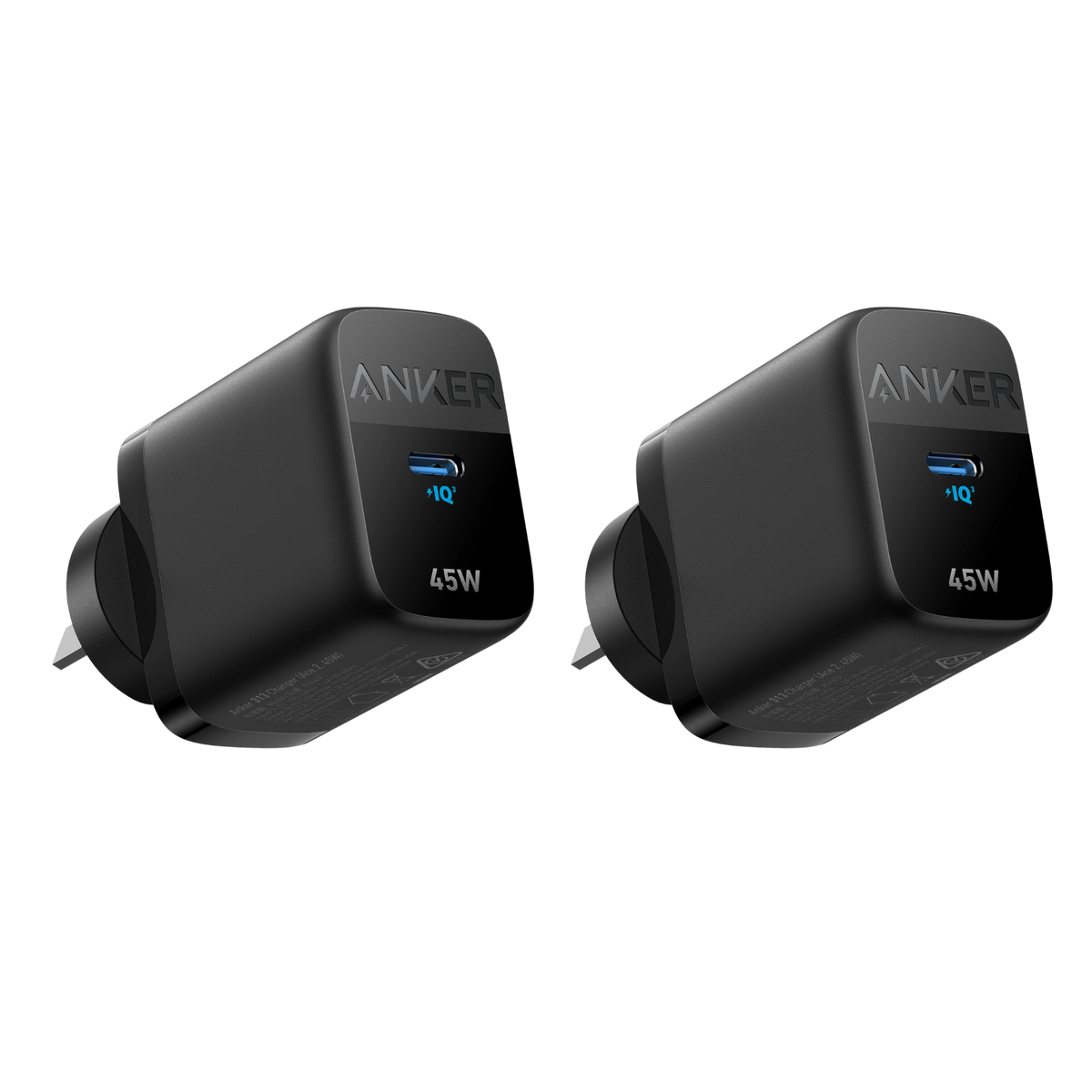 2x Anker 313 Ace 2 45W Wall Charger