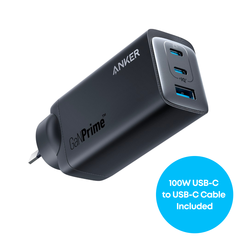 Anker 737 Prime Charger (120W, 3 Ports, GaN)