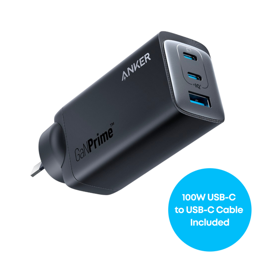 Anker 737 Prime Charger (120W, 3 Ports, GaN)