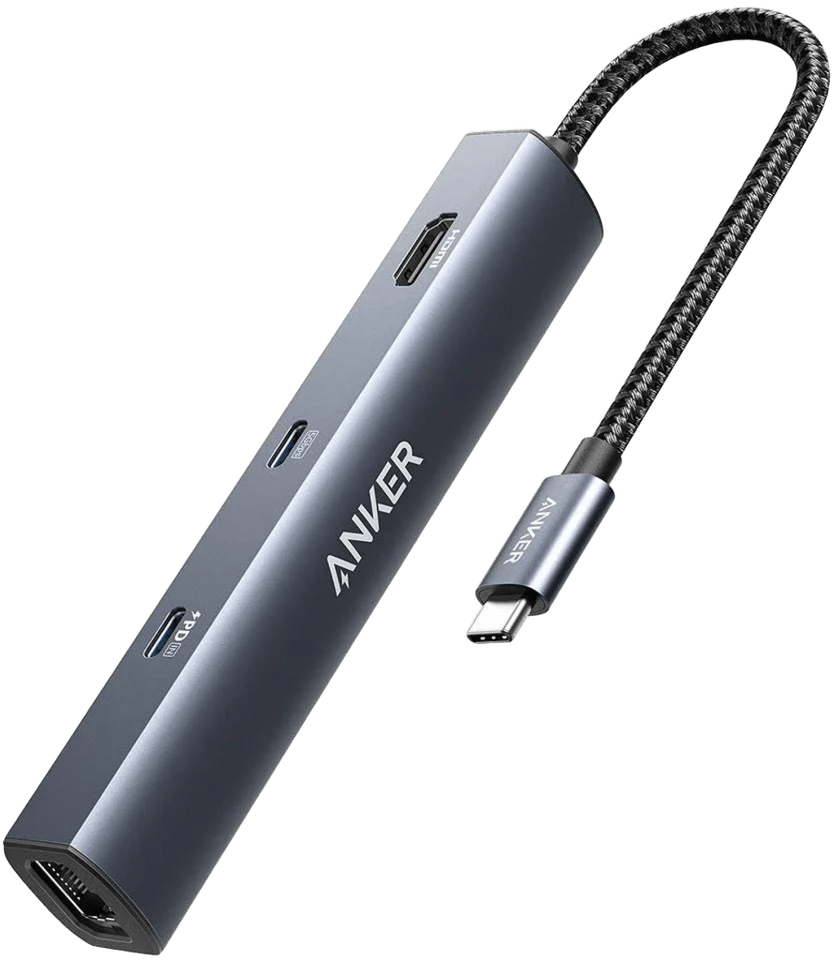 Anker <b>543</b> USB-C Hub (6-in-1, Slim)