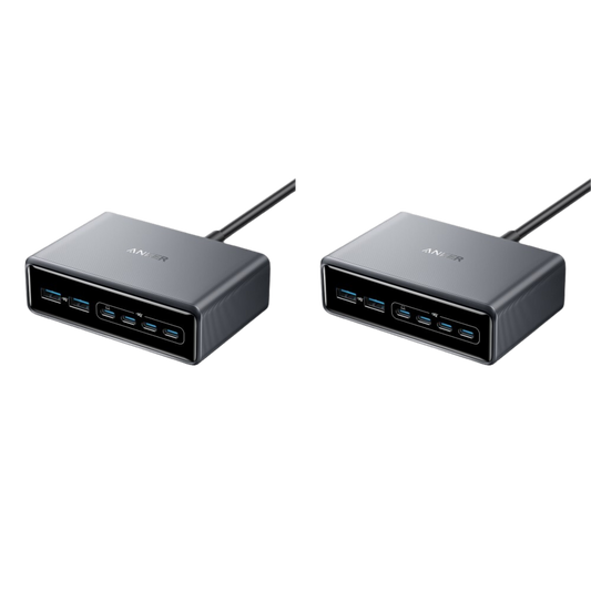 2x Anker Prime Charger (200W, 6 Ports, GaN)