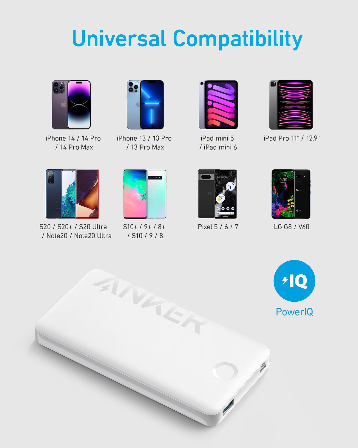 Anker &lt;b&gt;323&lt;/b&gt; USB-C Power Bank (PowerCore PIQ)