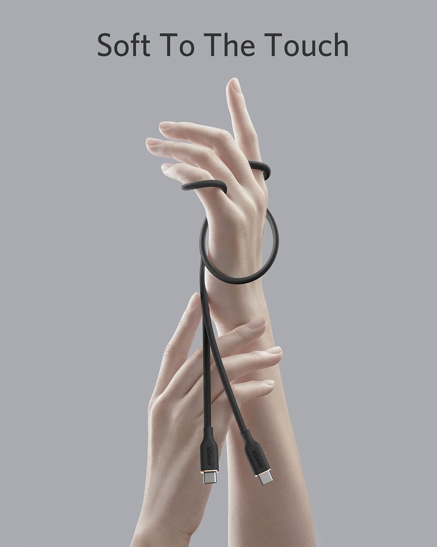 Anker <b>643</b> USB-C to USB-C Cable (Flow, Silicone)