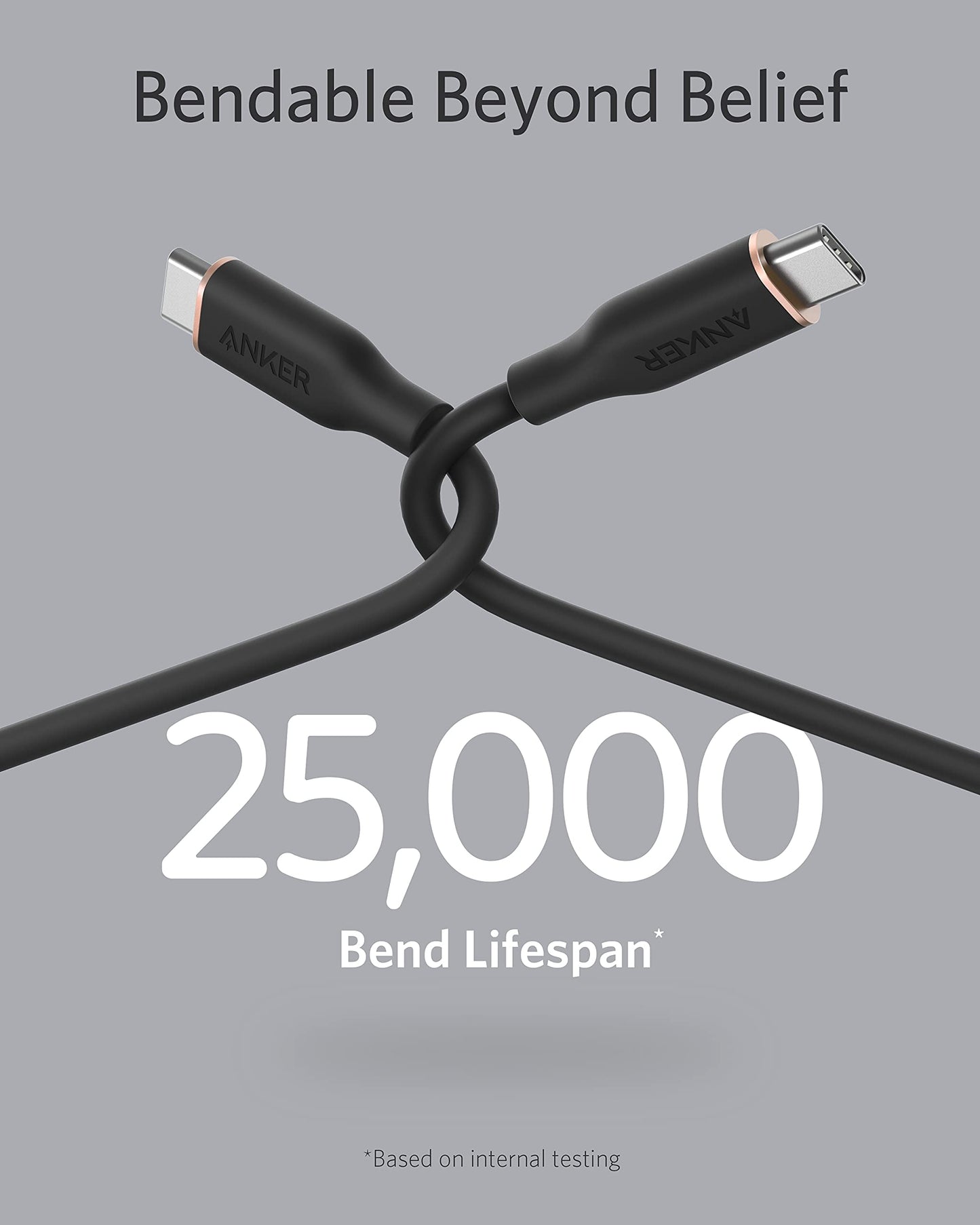 Anker <b>643</b> USB-C to USB-C Cable (Flow, Silicone)