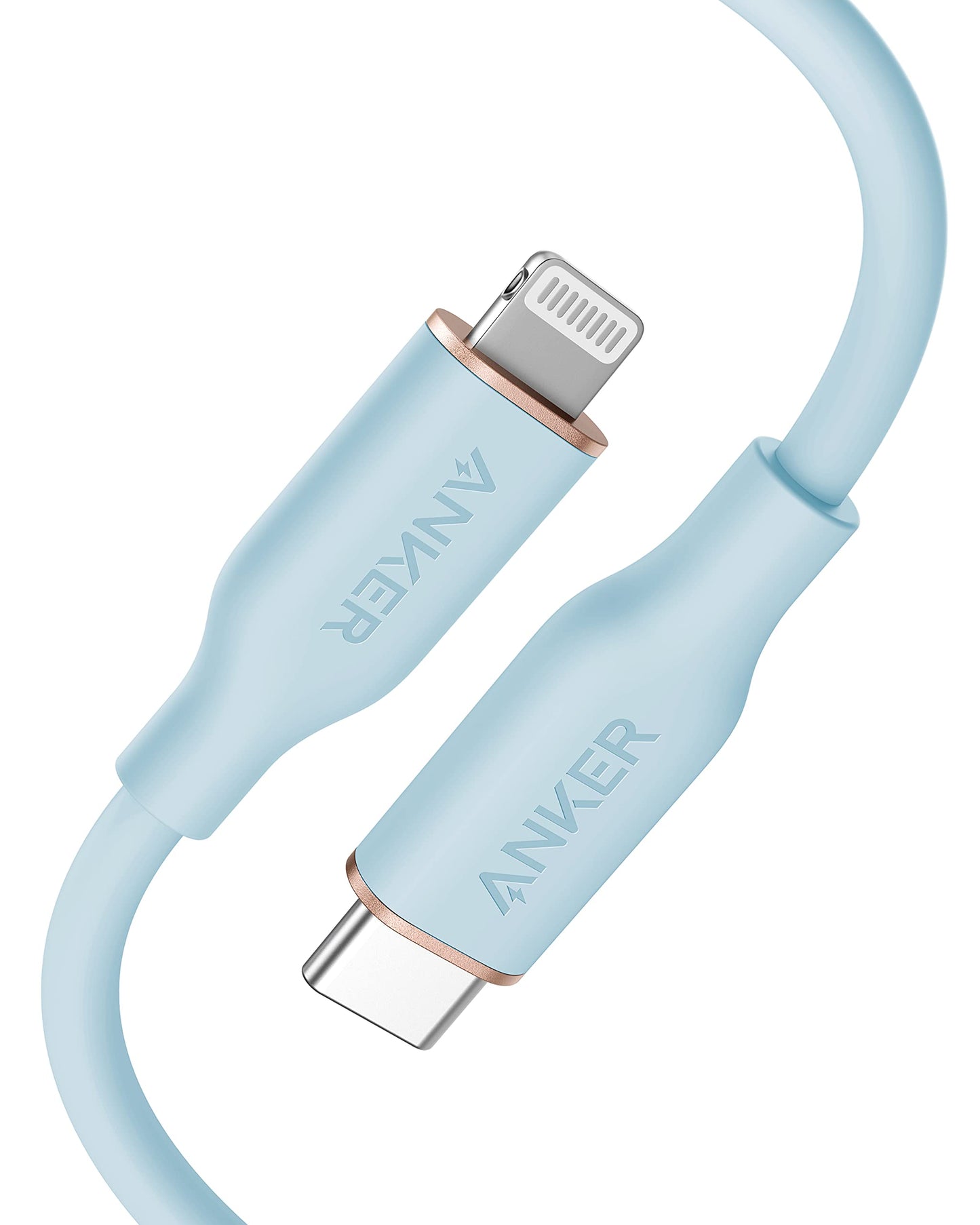 Anker <b>641</b> USB-C to Lightning Cable (Flow, Silicone)