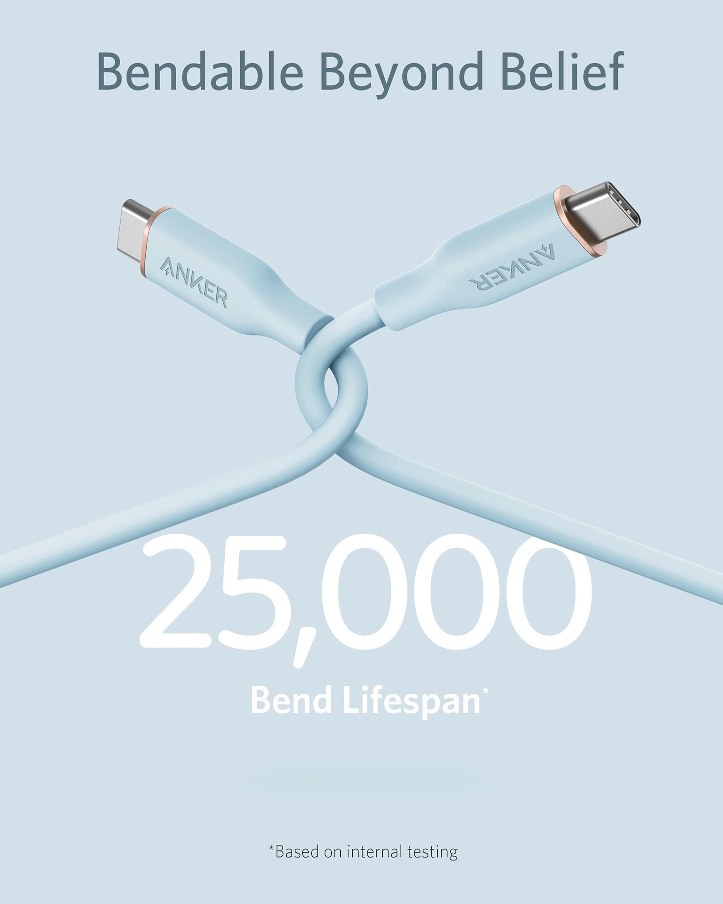 Anker <b>643</b> USB-C to USB-C Cable (Flow, Silicone)