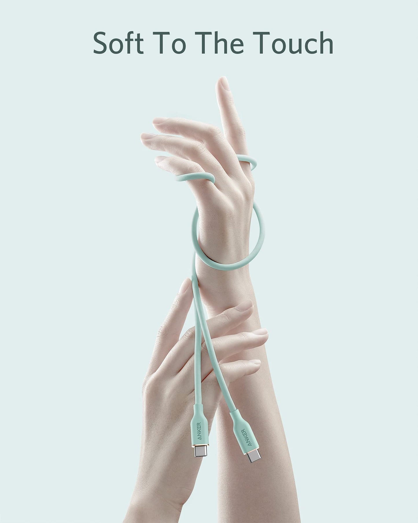 Anker <b>643</b> USB-C to USB-C Cable (Flow, Silicone)