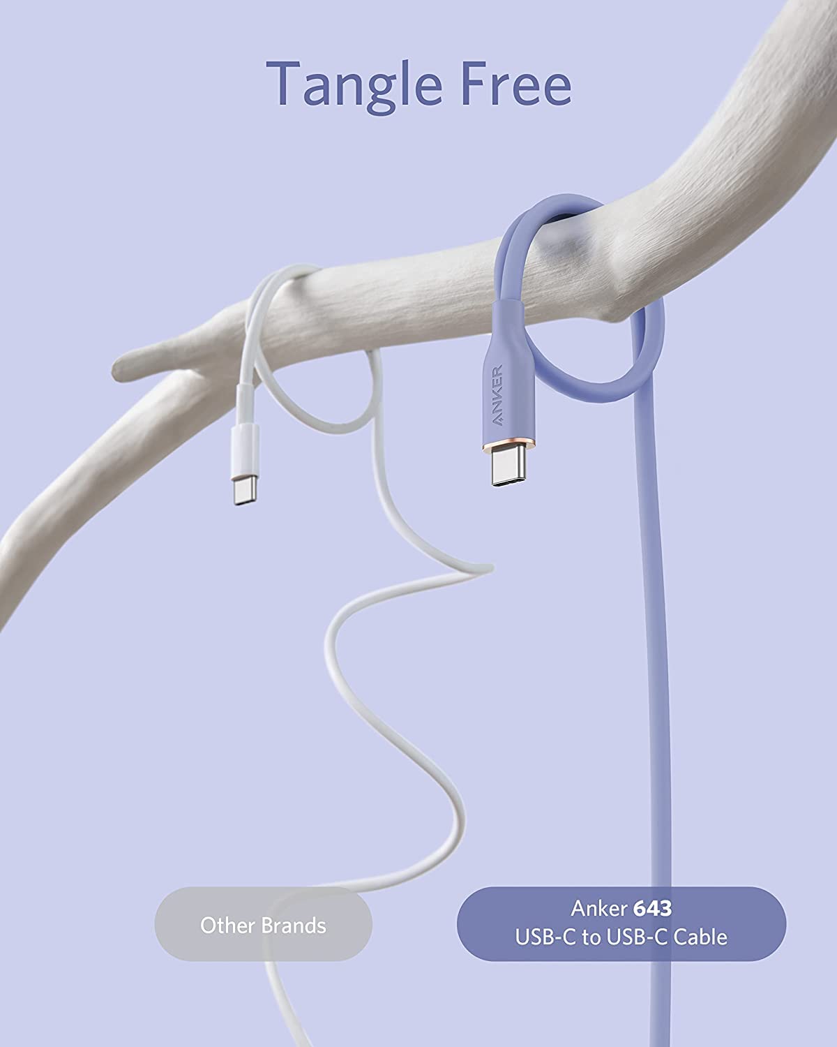 Anker <b>643</b> USB-C to USB-C Cable (Flow, Silicone)