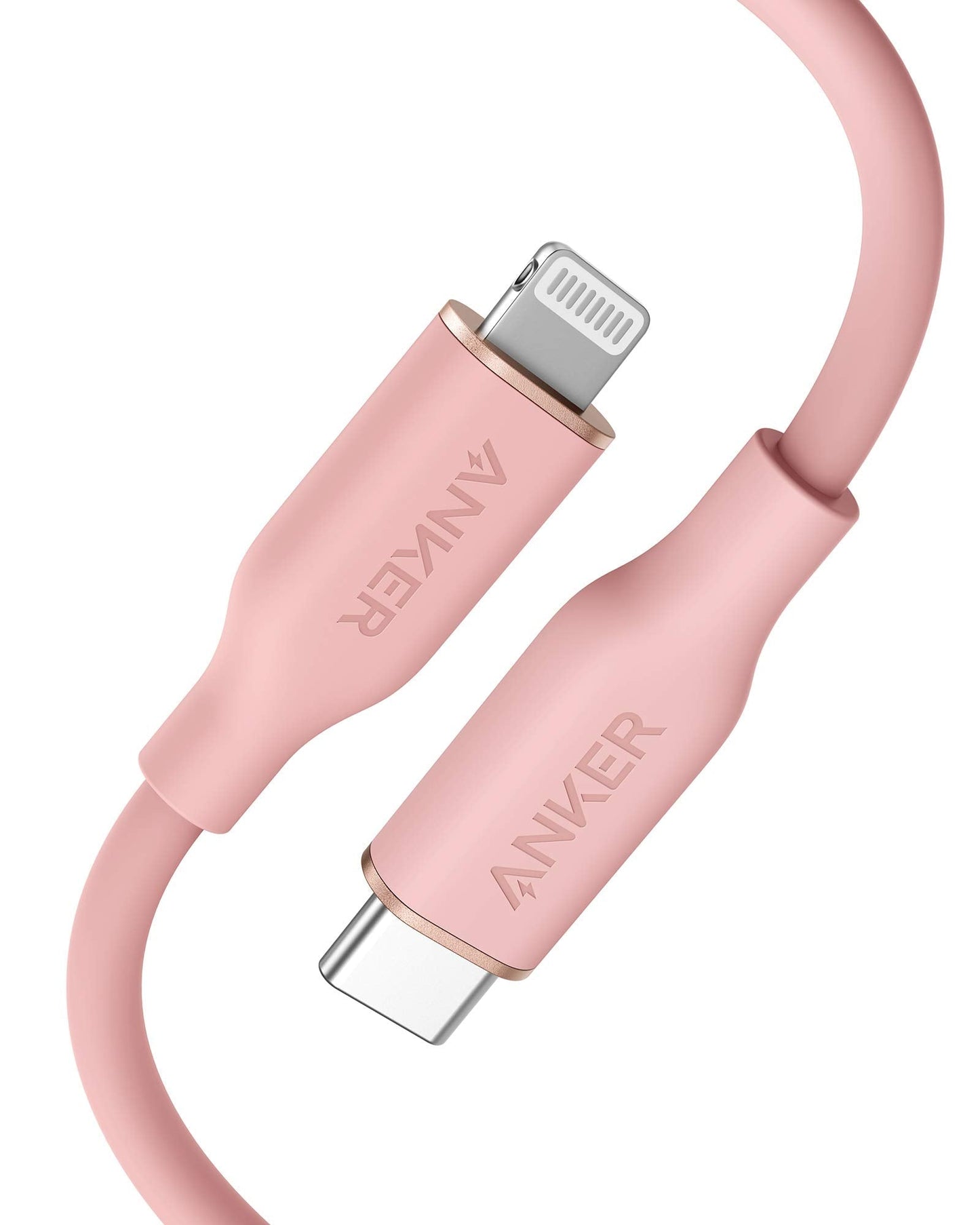 Anker <b>641</b> USB-C to Lightning Cable (Flow, Silicone)