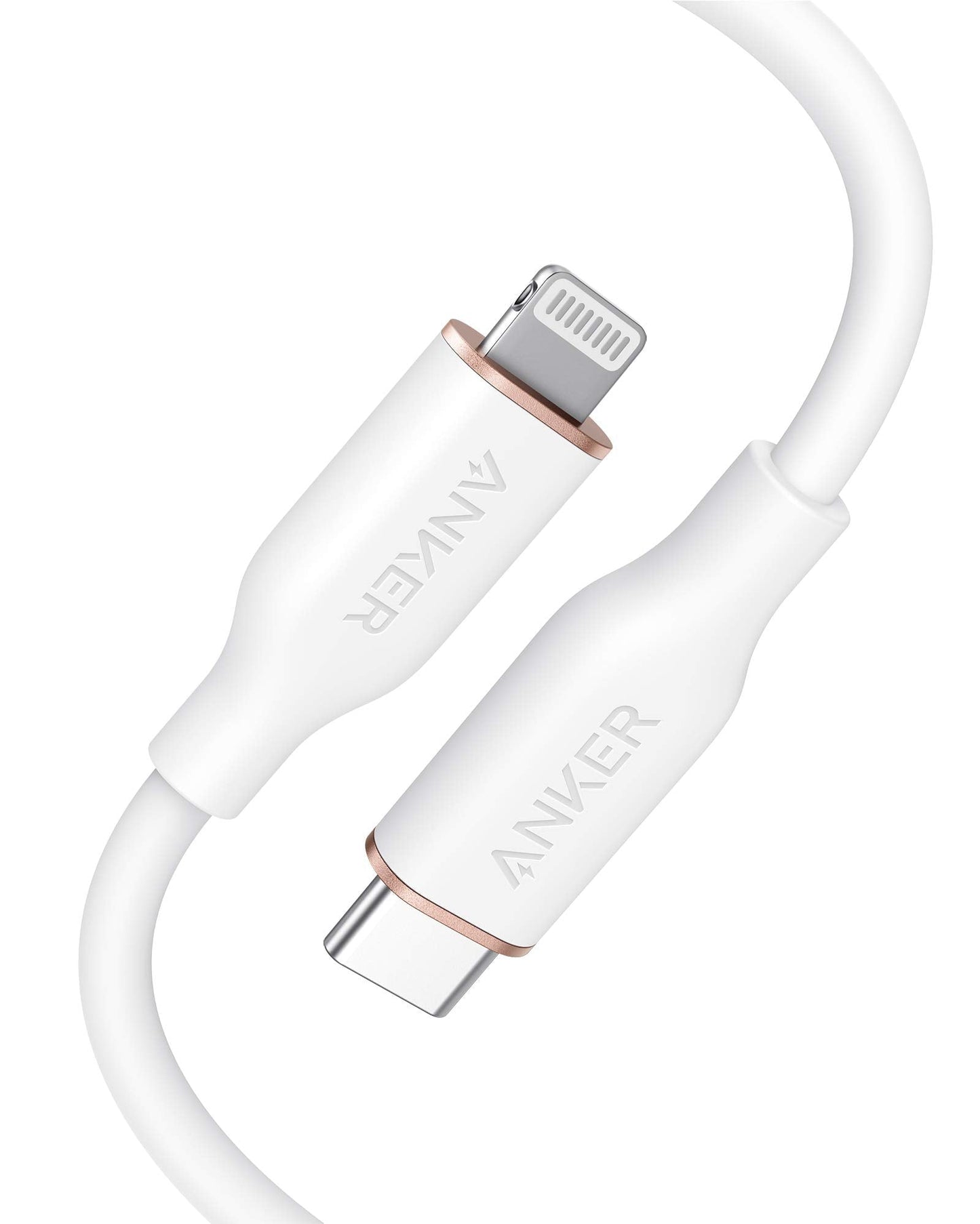 Anker <b>641</b> USB-C to Lightning Cable (Flow, Silicone)