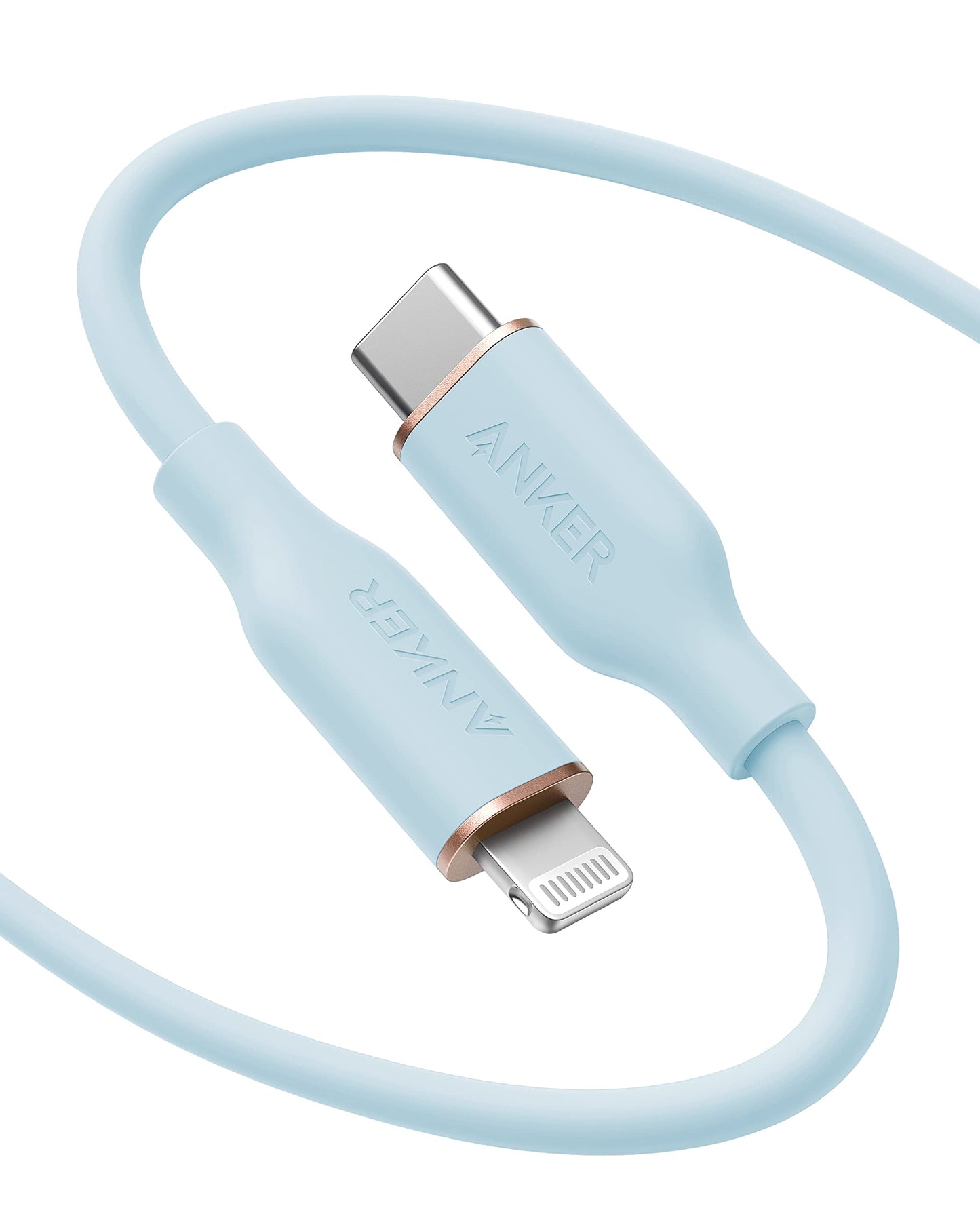 Anker <b>641</b> USB-C to Lightning Cable (Flow, Silicone)