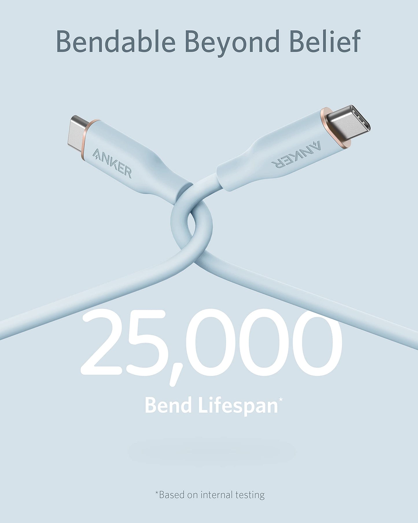 Anker <b>643</b> USB-C to USB-C Cable (Flow, Silicone)