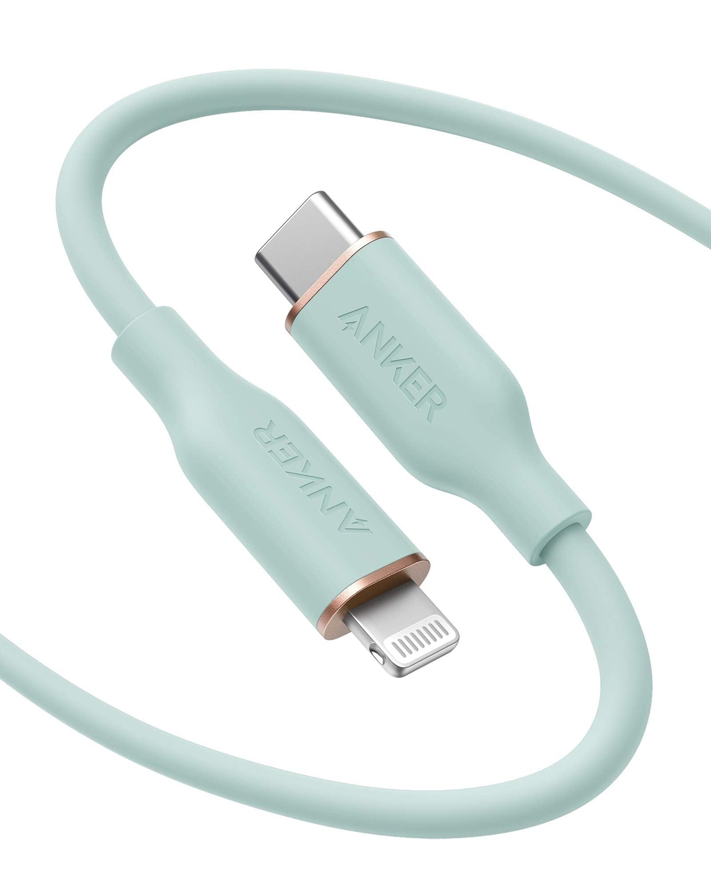 Anker <b>641</b> USB-C to Lightning Cable (Flow, Silicone)