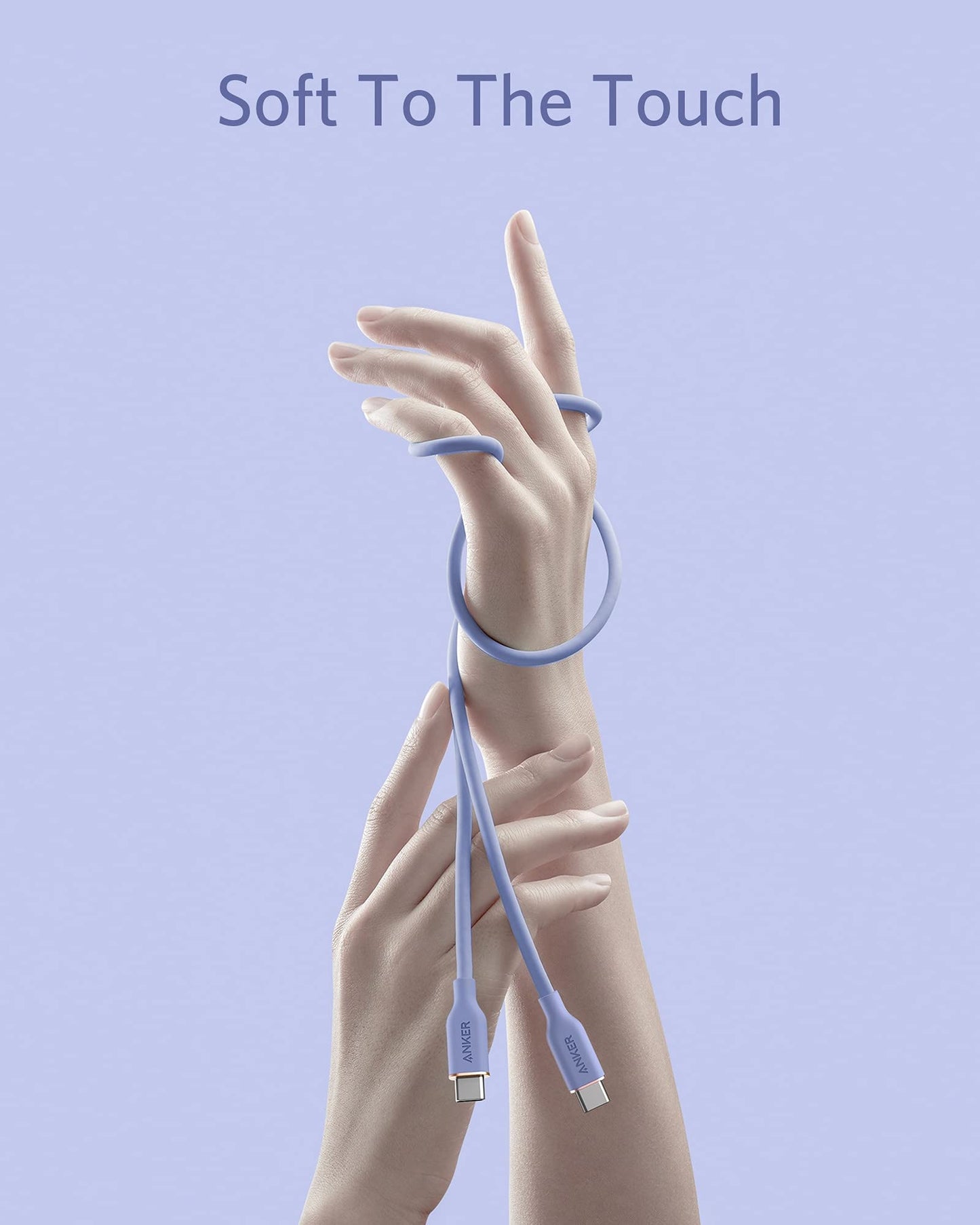 Anker <b>643</b> USB-C to USB-C Cable (Flow, Silicone)