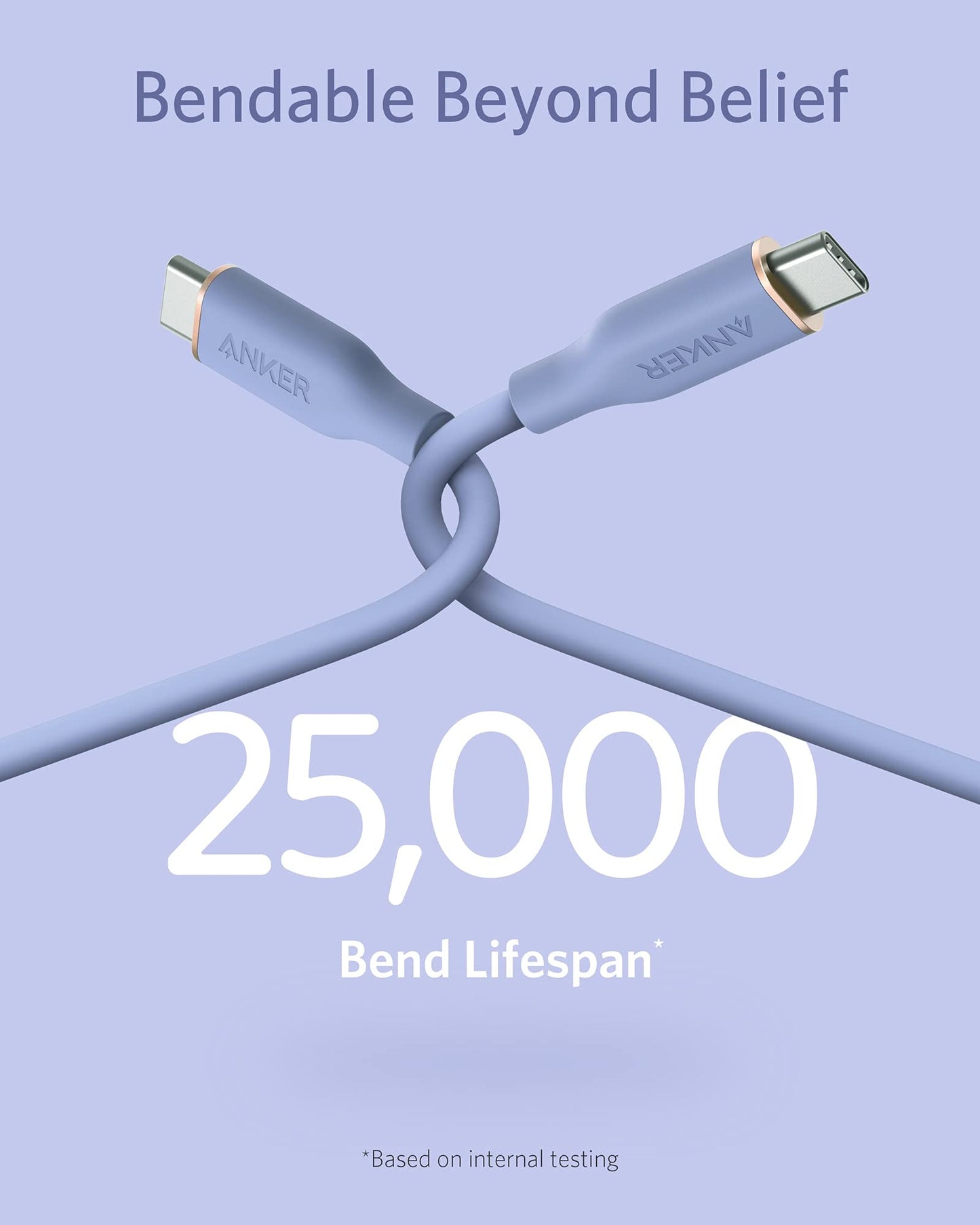 Anker <b>643</b> USB-C to USB-C Cable (Flow, Silicone)