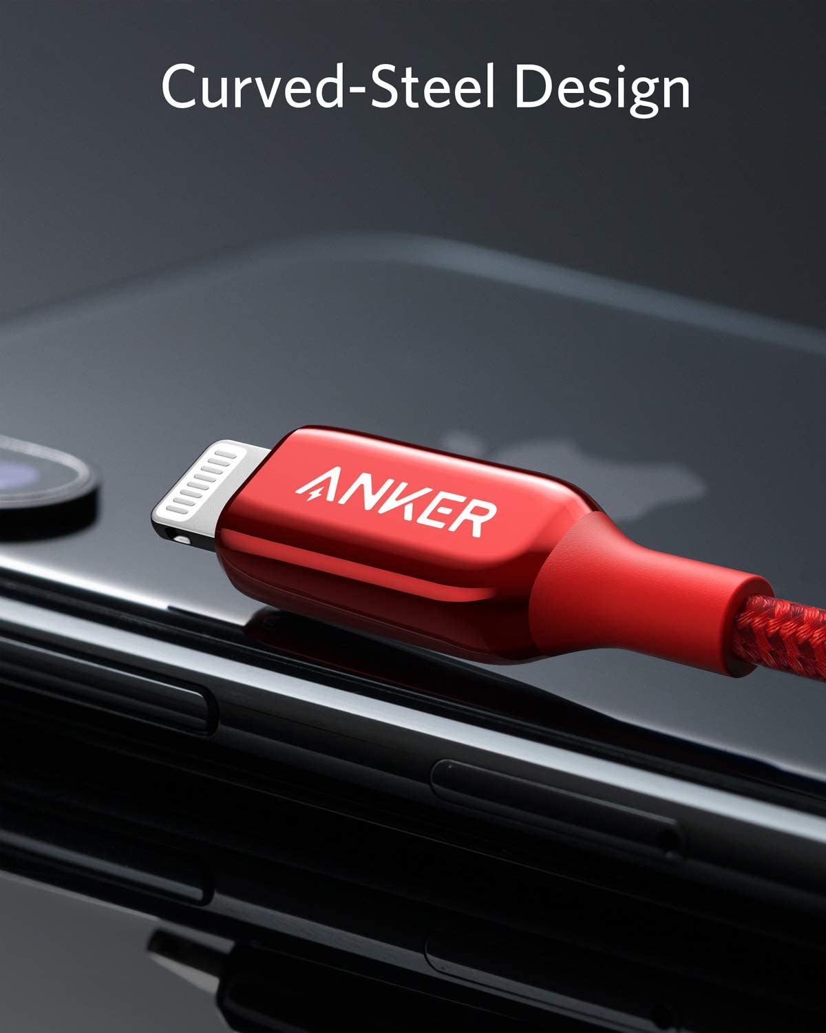 Anker &lt;b&gt;762&lt;/b&gt; USB-C to Lightning Cable (3ft / 6ft Nylon)
